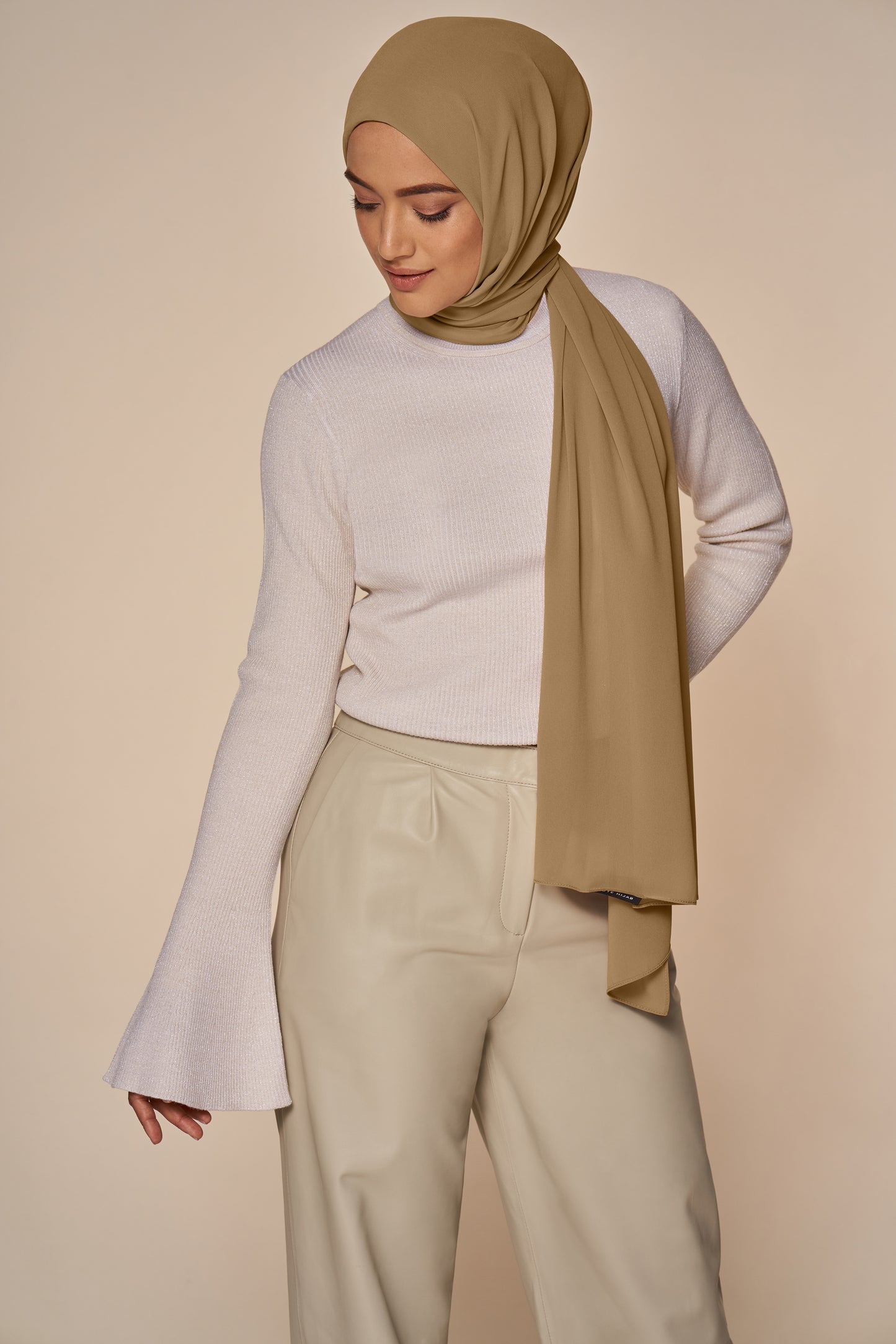 Everyday Chiffon Hijab - Camel