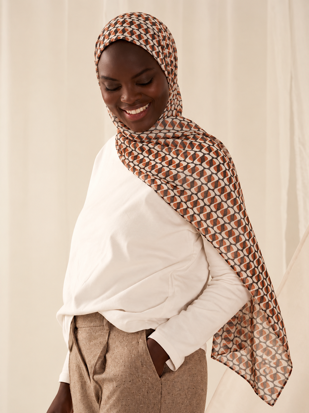 Pumpkin Spice Hijab