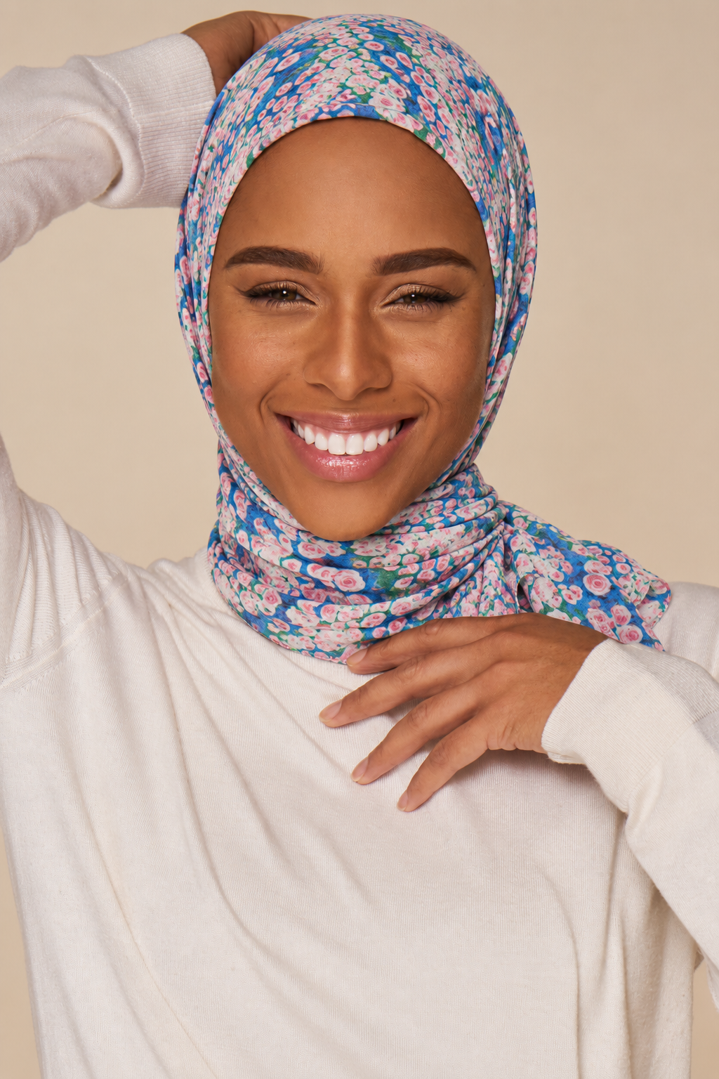 Rose Flurry Hijab