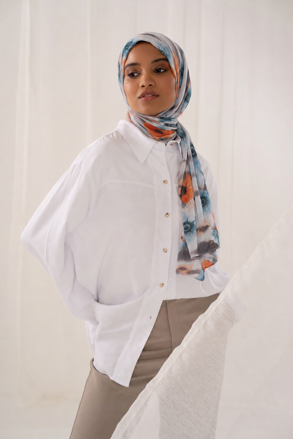 Sunset Tide Hijab