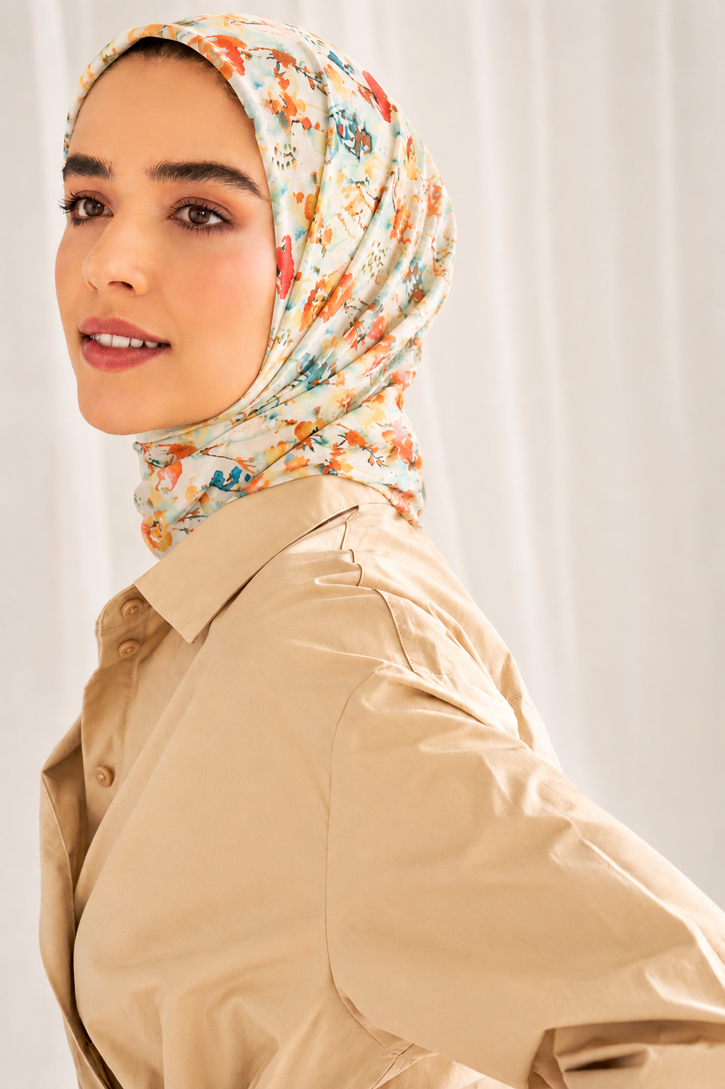 Floral Fusion Hijab