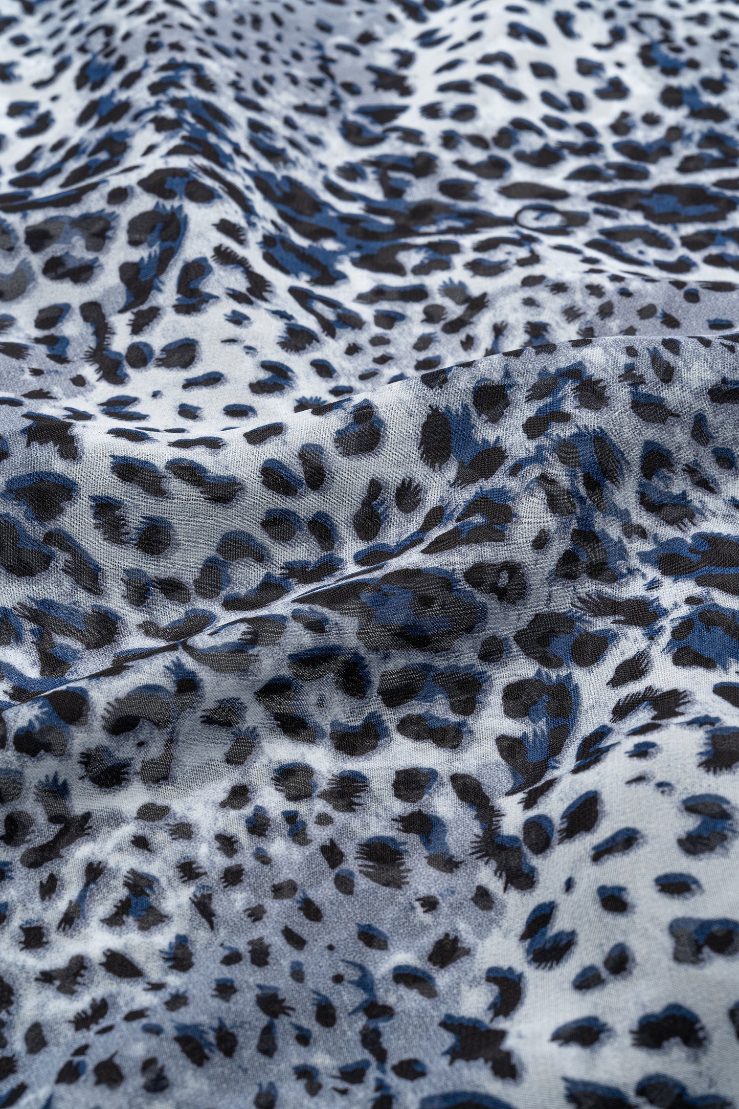 lndigo Leopard Hijab