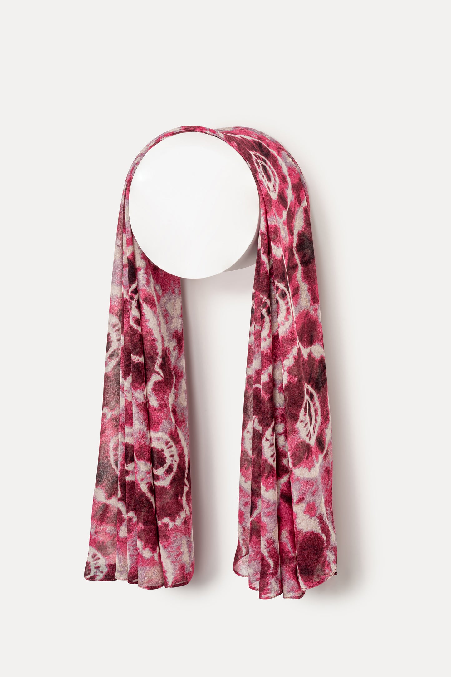 Raspberry Ripple Hijab