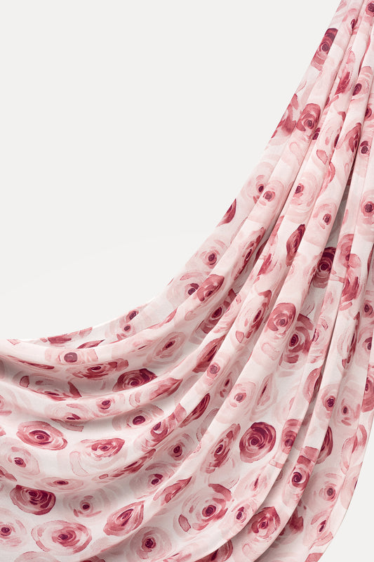 Strawberry Rose Hijab