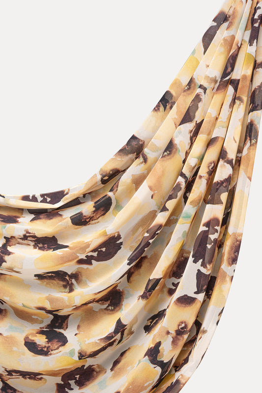 Golden Magnolia Hijab