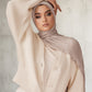 Premium Jersey Hijab - Light Mink