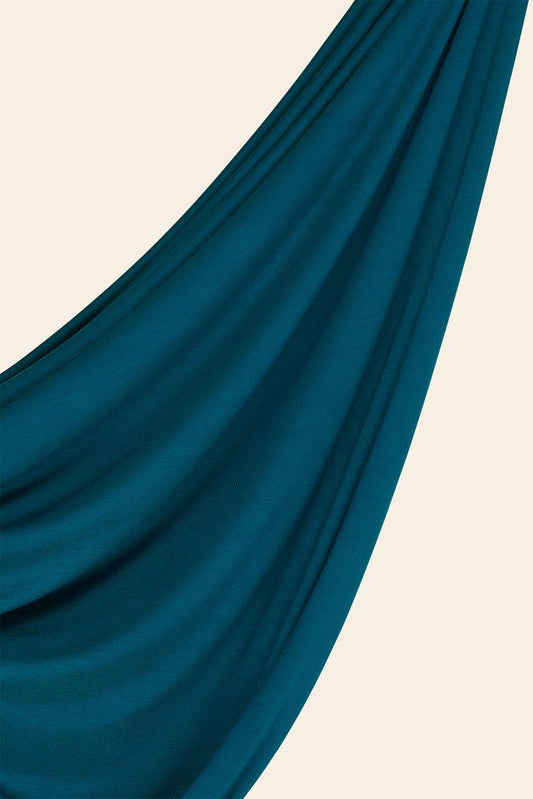 Premium Jersey Hijab - Cerulean