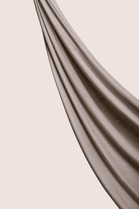 Premium Jersey Hijab - Pewter