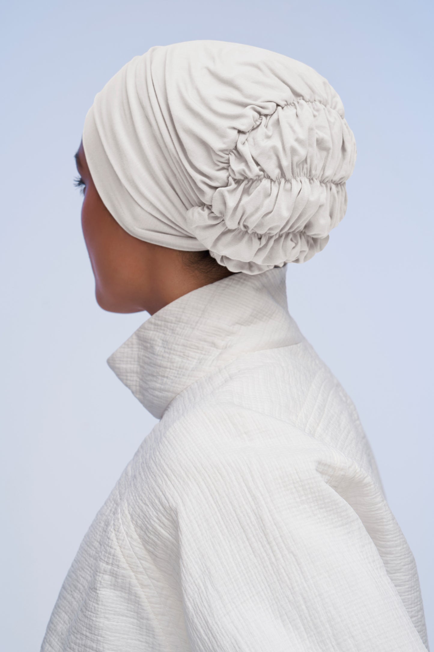 Criss–Cross Underscarf - Ivory