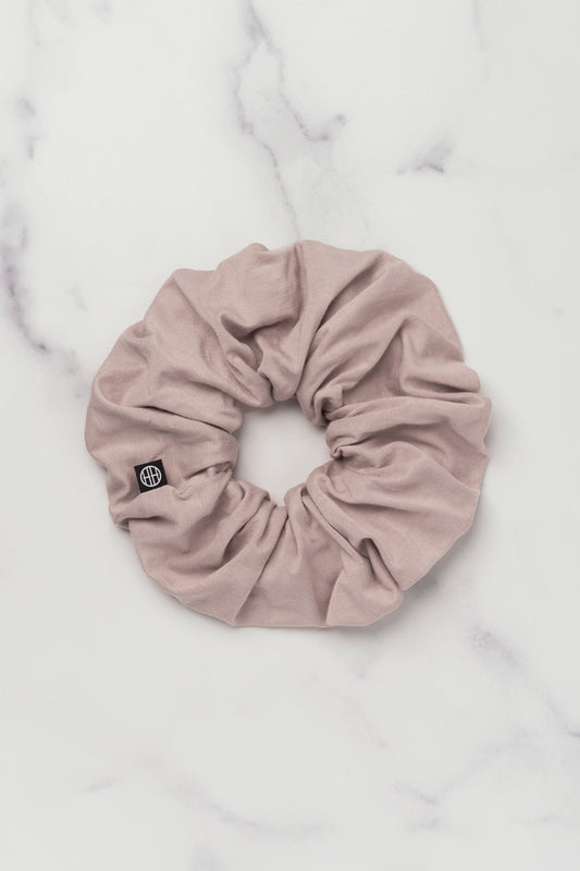 Large Bamboo Jersey Scrunchie – Mink