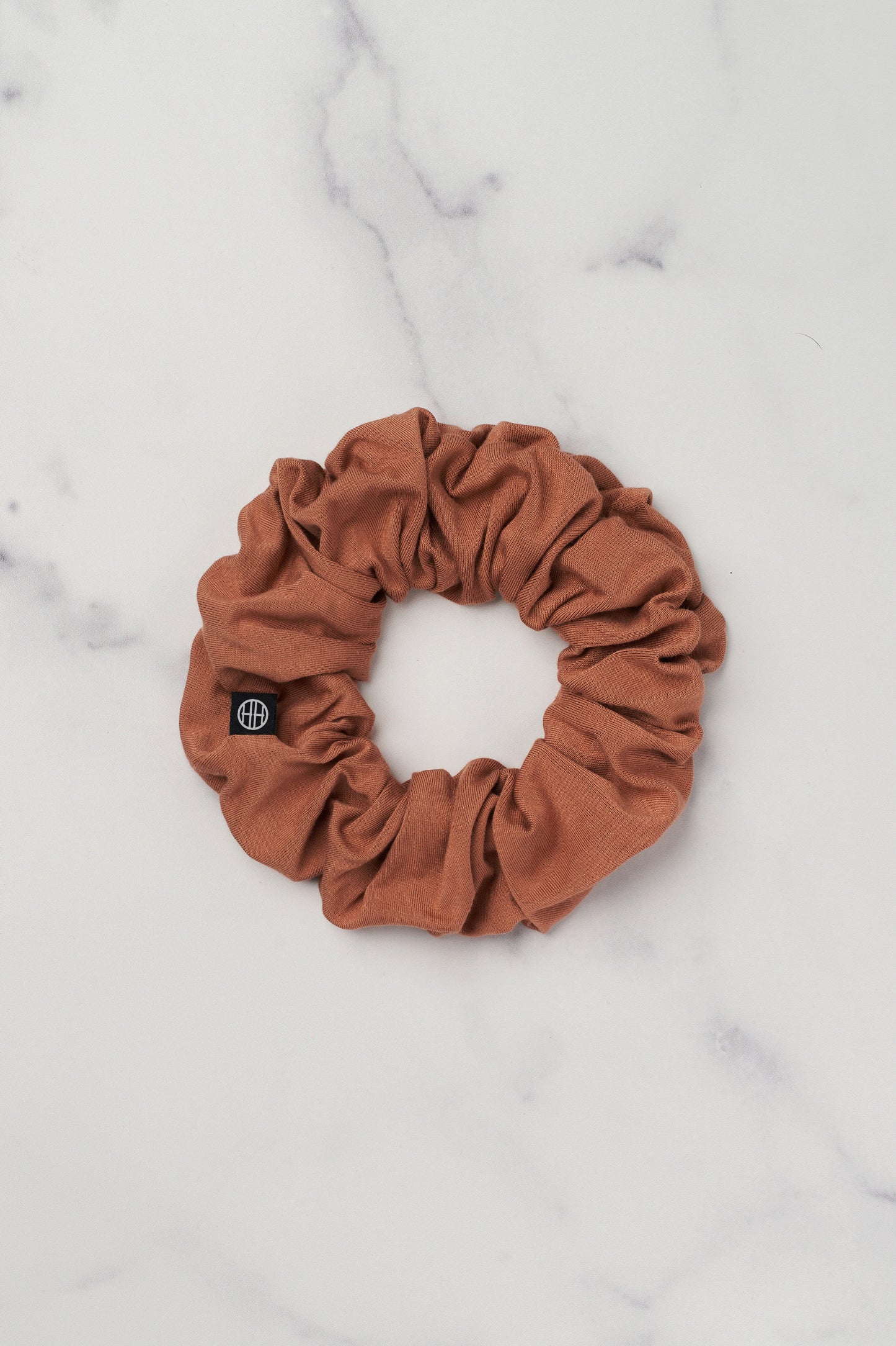 Small Bamboo Jersey Scrunchie – Sienna