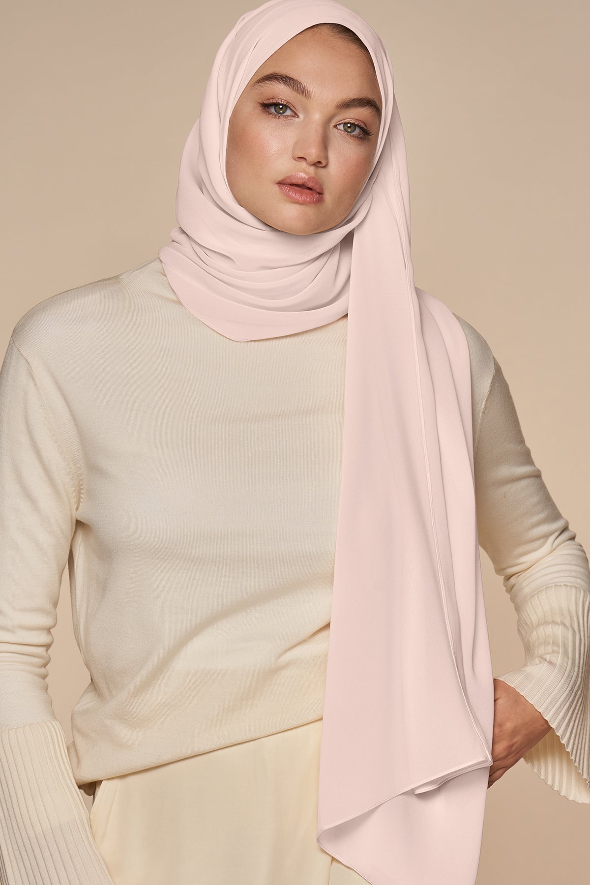 Everyday Chiffon Hijab - Ballet Slipper