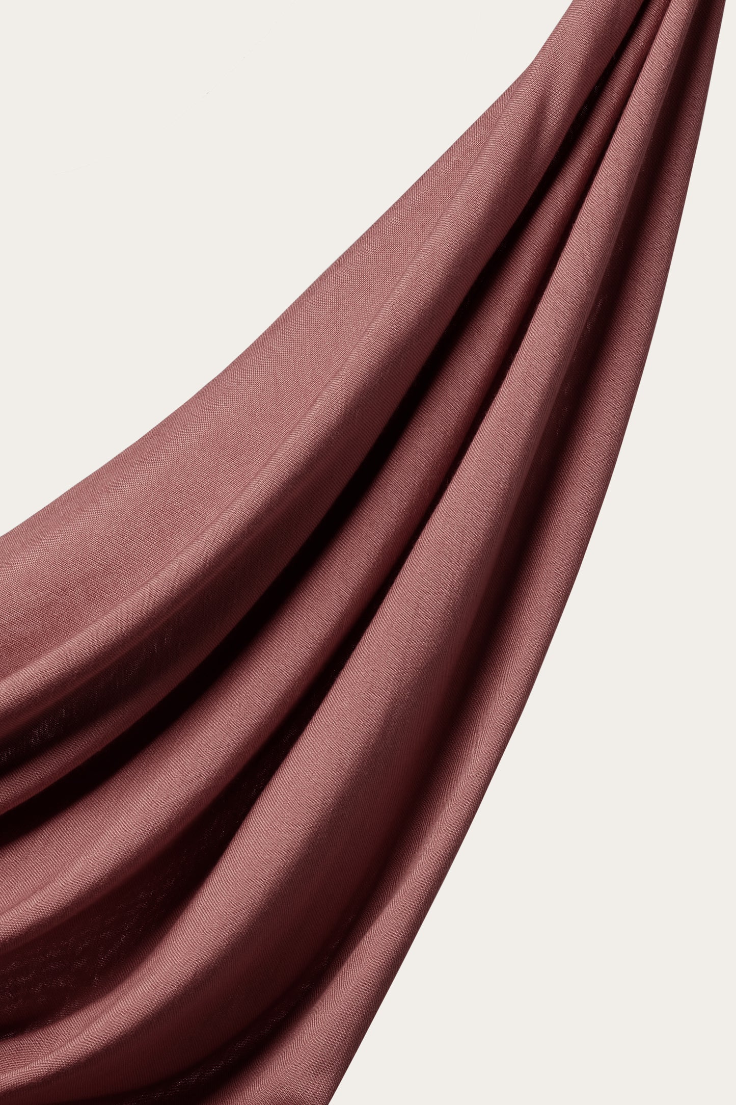Bamboo Woven Hijab - Rose Mauve