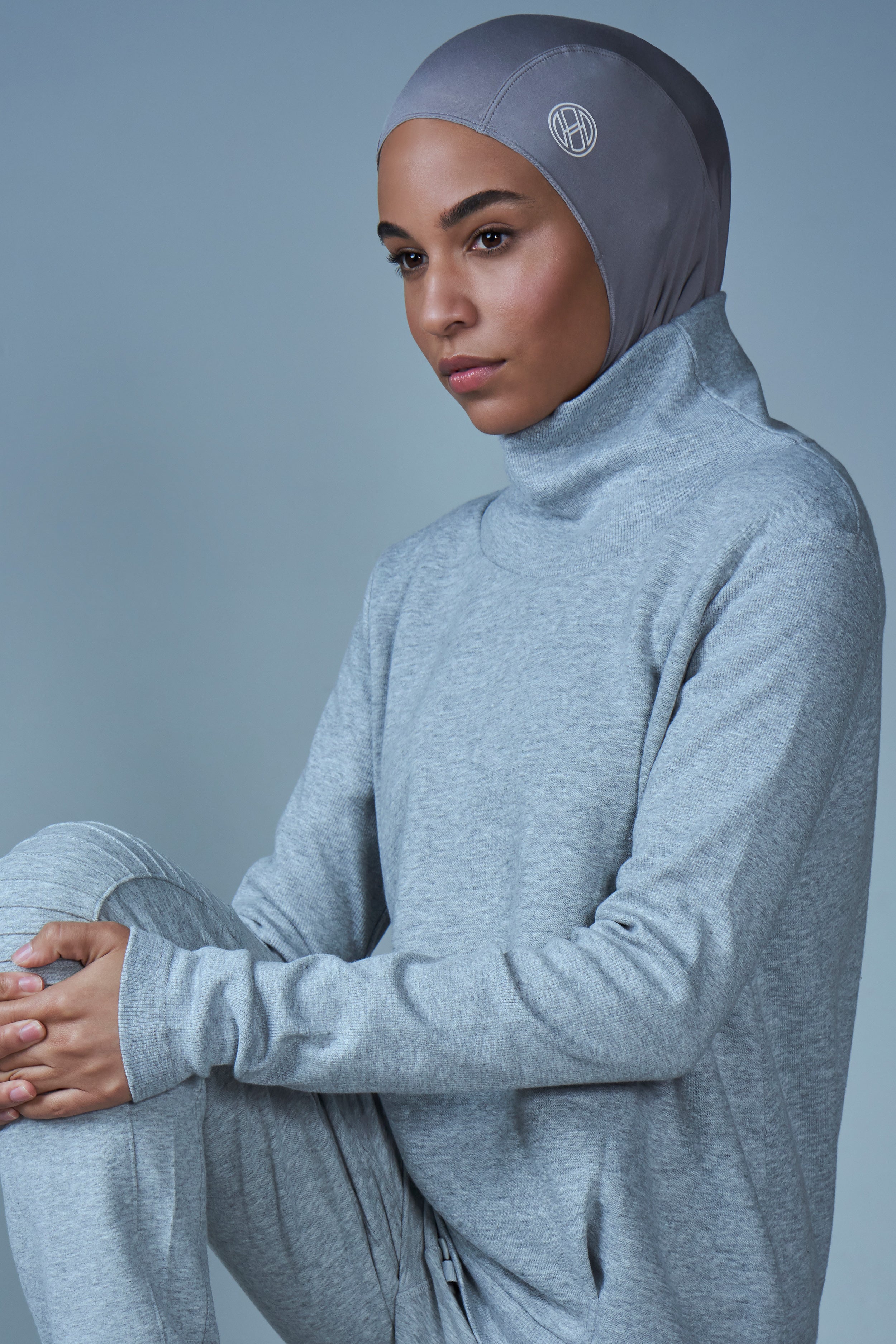 FlexFit Sport Hijab - Smoke Haute – Hijab