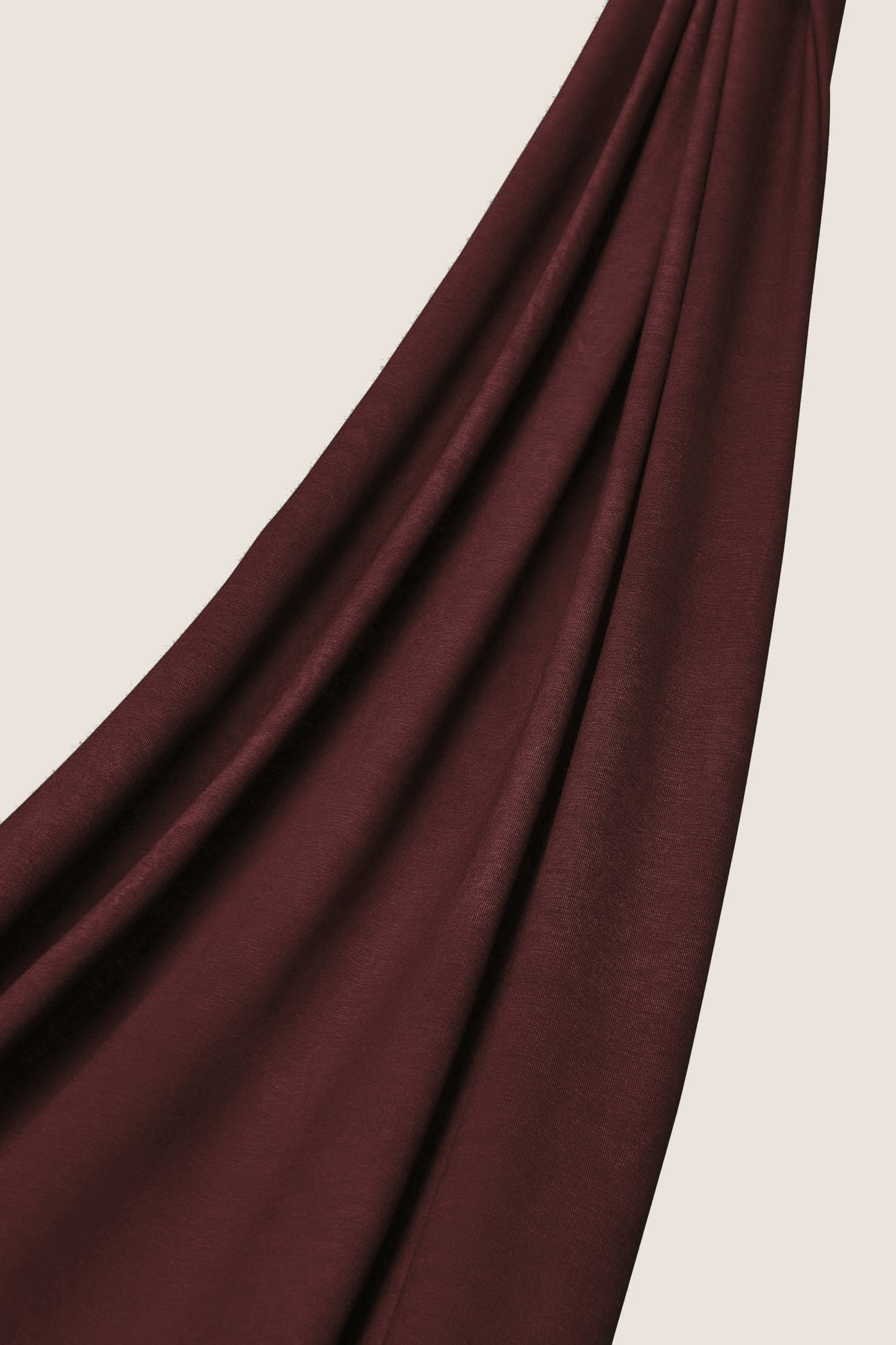 Premium Jersey Hijab - Mahogany