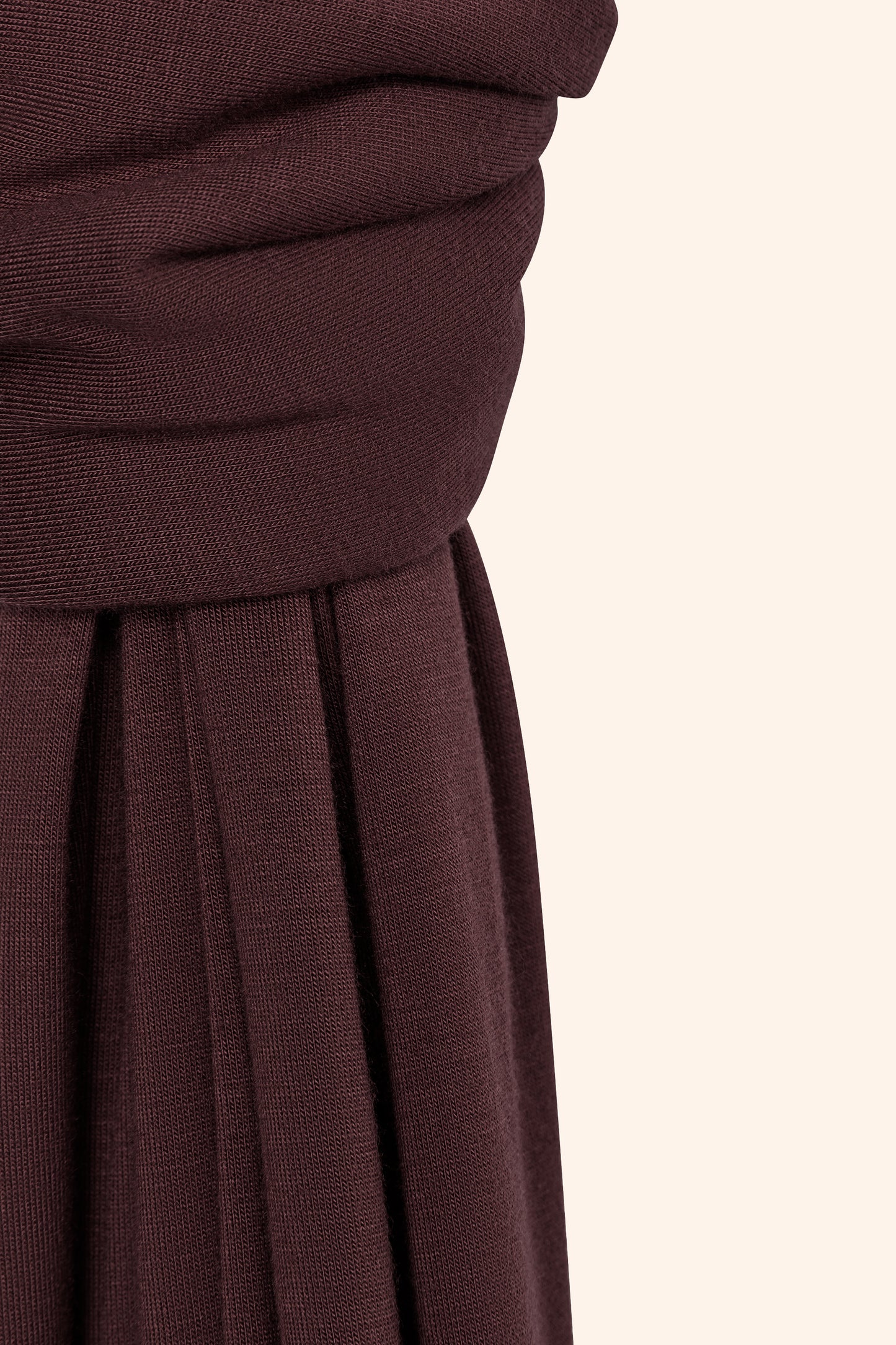 Premium Jersey Hijab - Mahogany