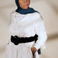 Premium Jersey Hijab - Marine Blue