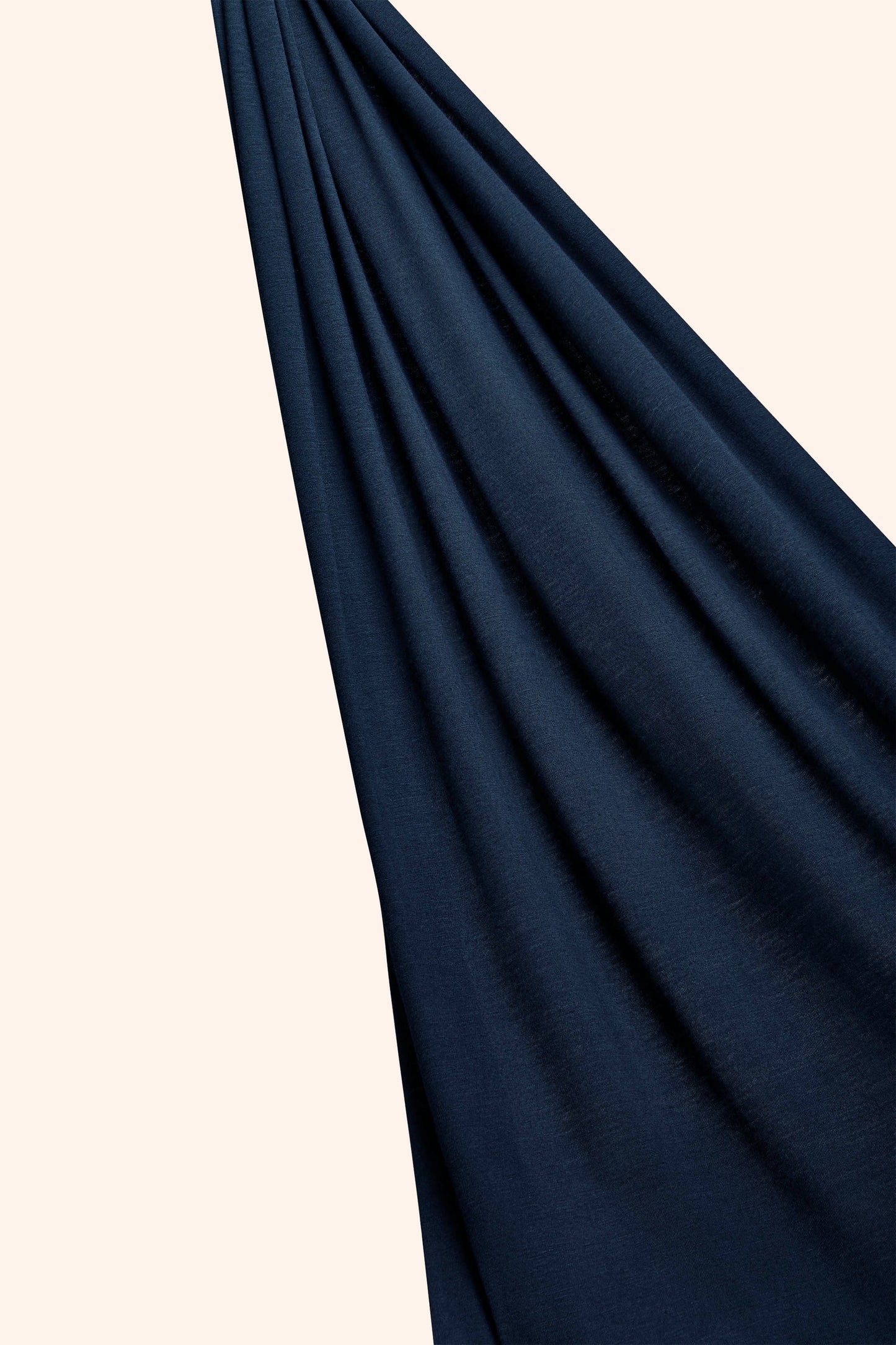 Premium Jersey Hijab - Marine Blue