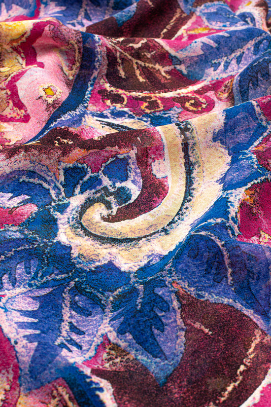 Raspberry Swirl Hijab