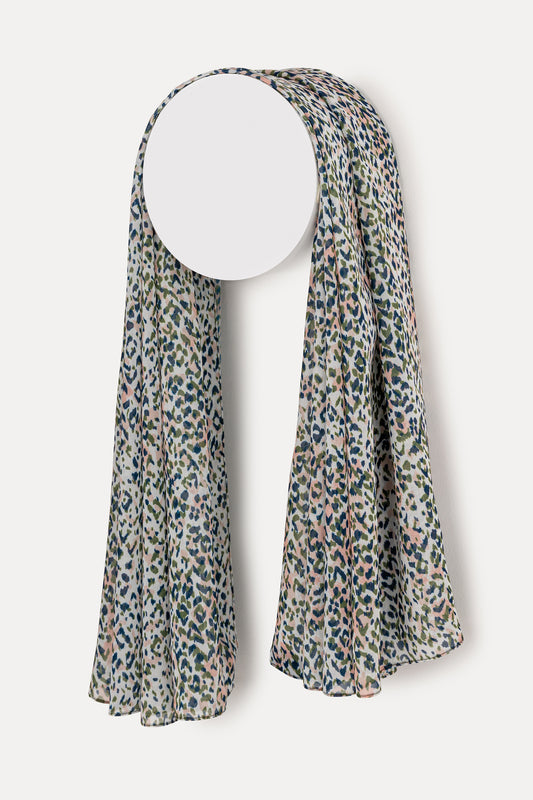 Snow Leopard Hijab