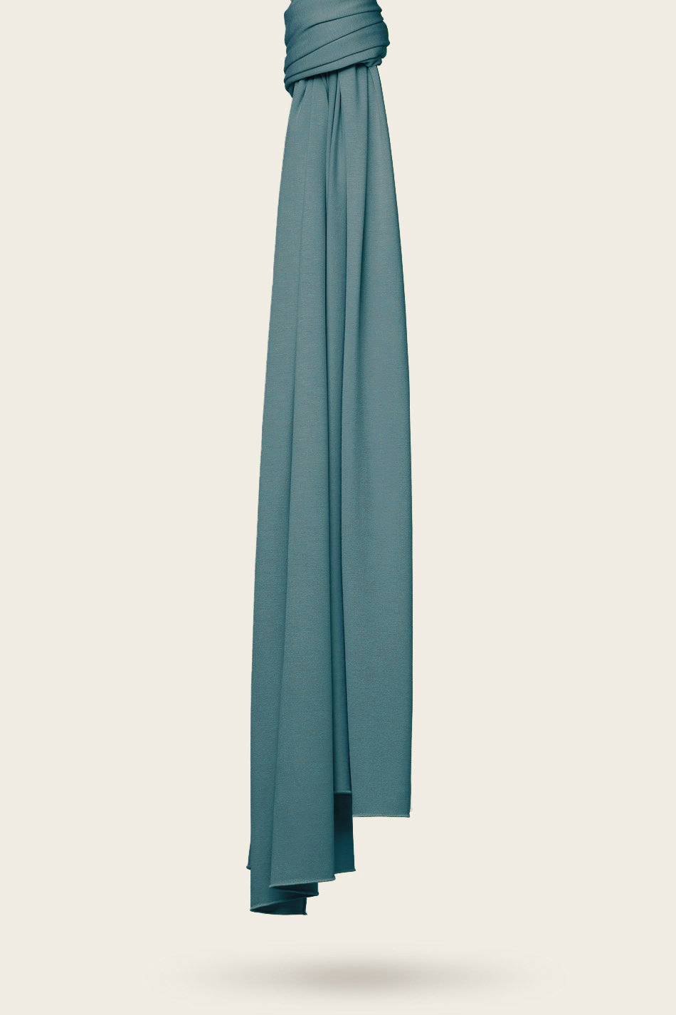 Premium Jersey Hijab - Turkish Blue