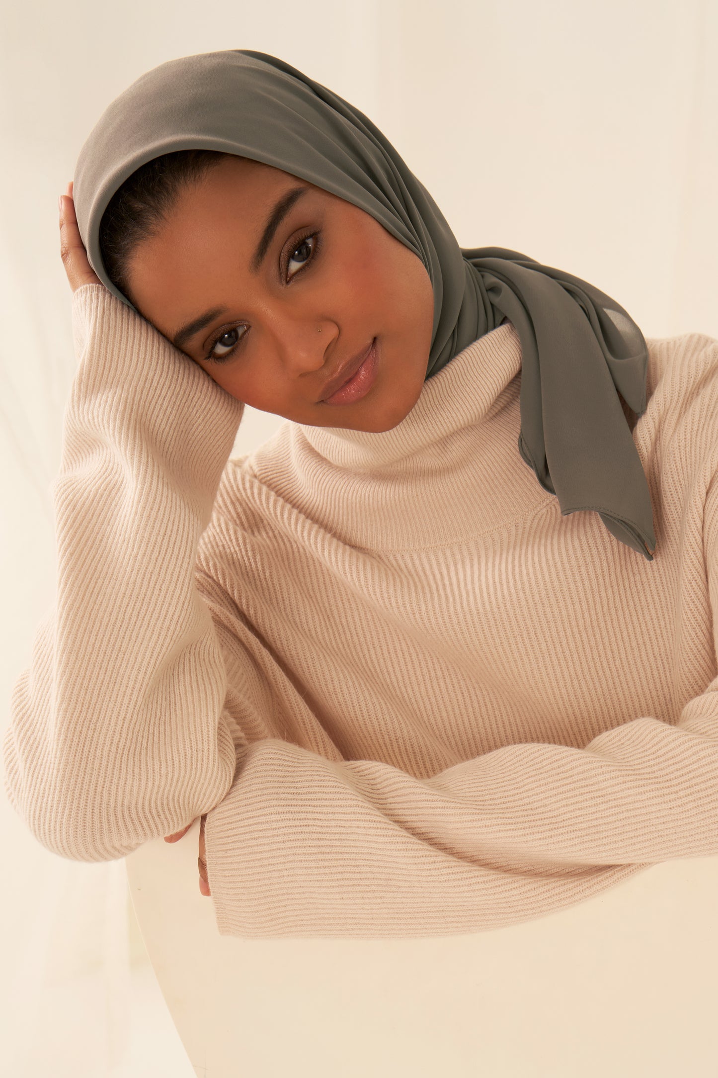 Everyday Chiffon Hijab - Taupe