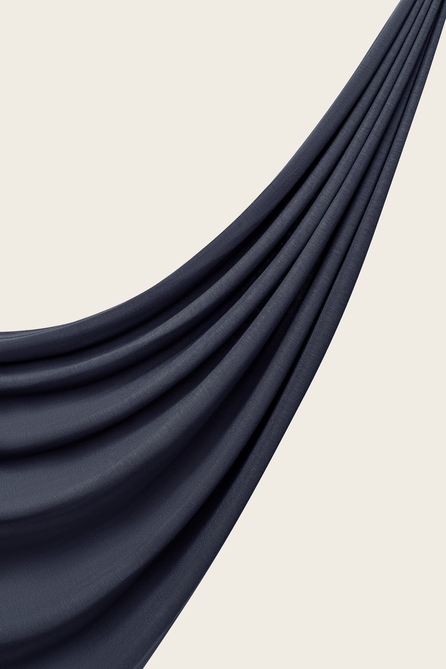 Premium Jersey Hijab - Midnight Slate