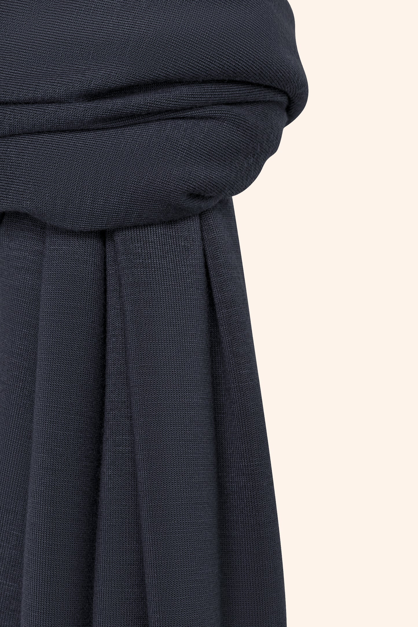 Premium Jersey Hijab - Midnight Slate
