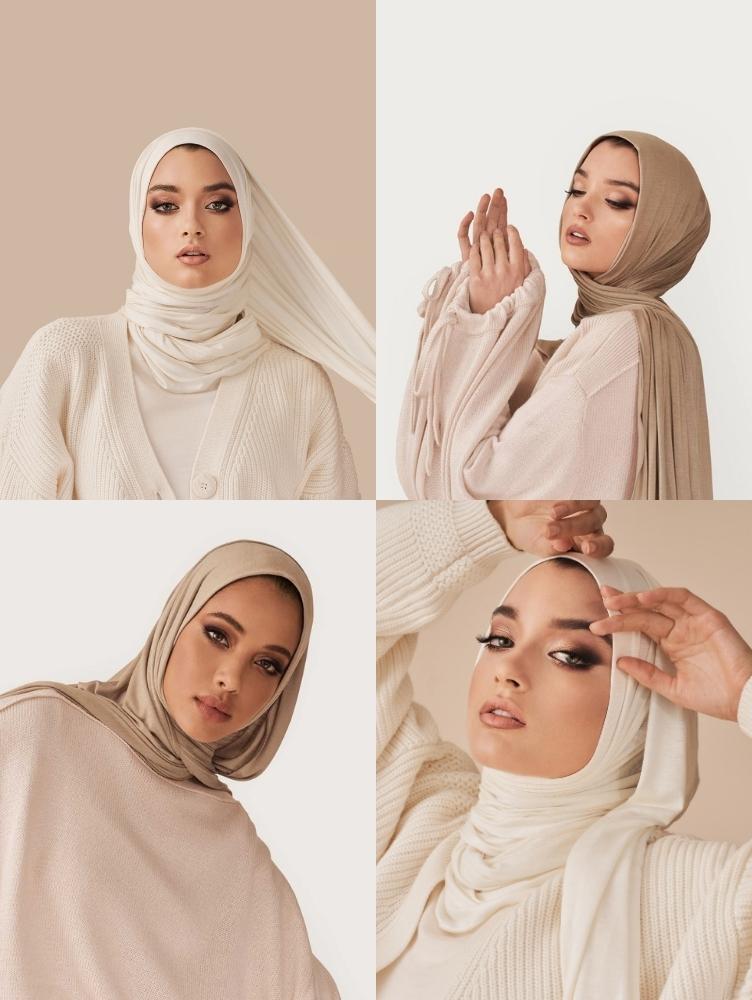 Musling Aktiver upassende Haute Hijab - Hijabs & Accessories for the World's Most Powerful Women