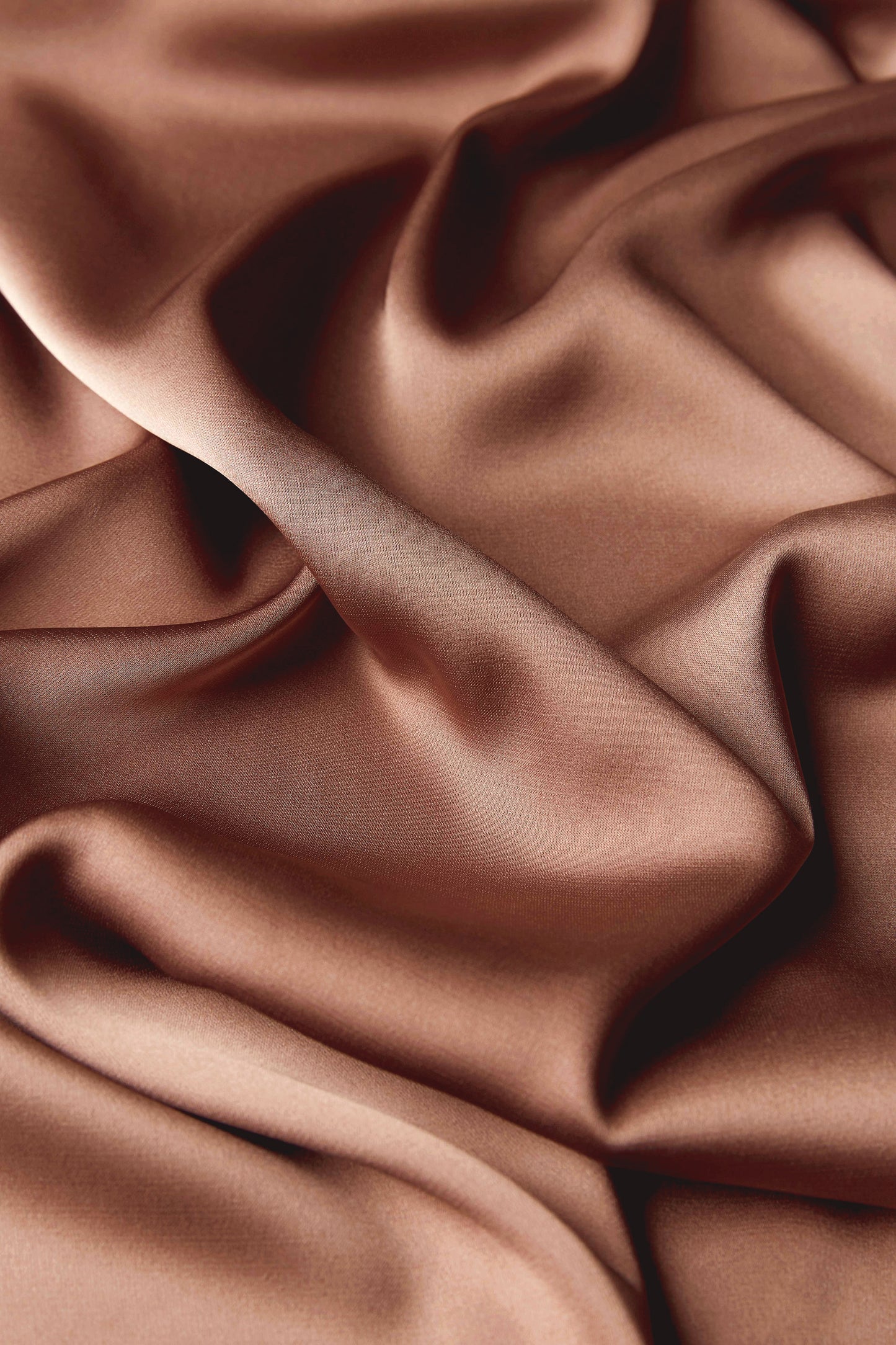 Perfect Satin Hijab - Chestnut