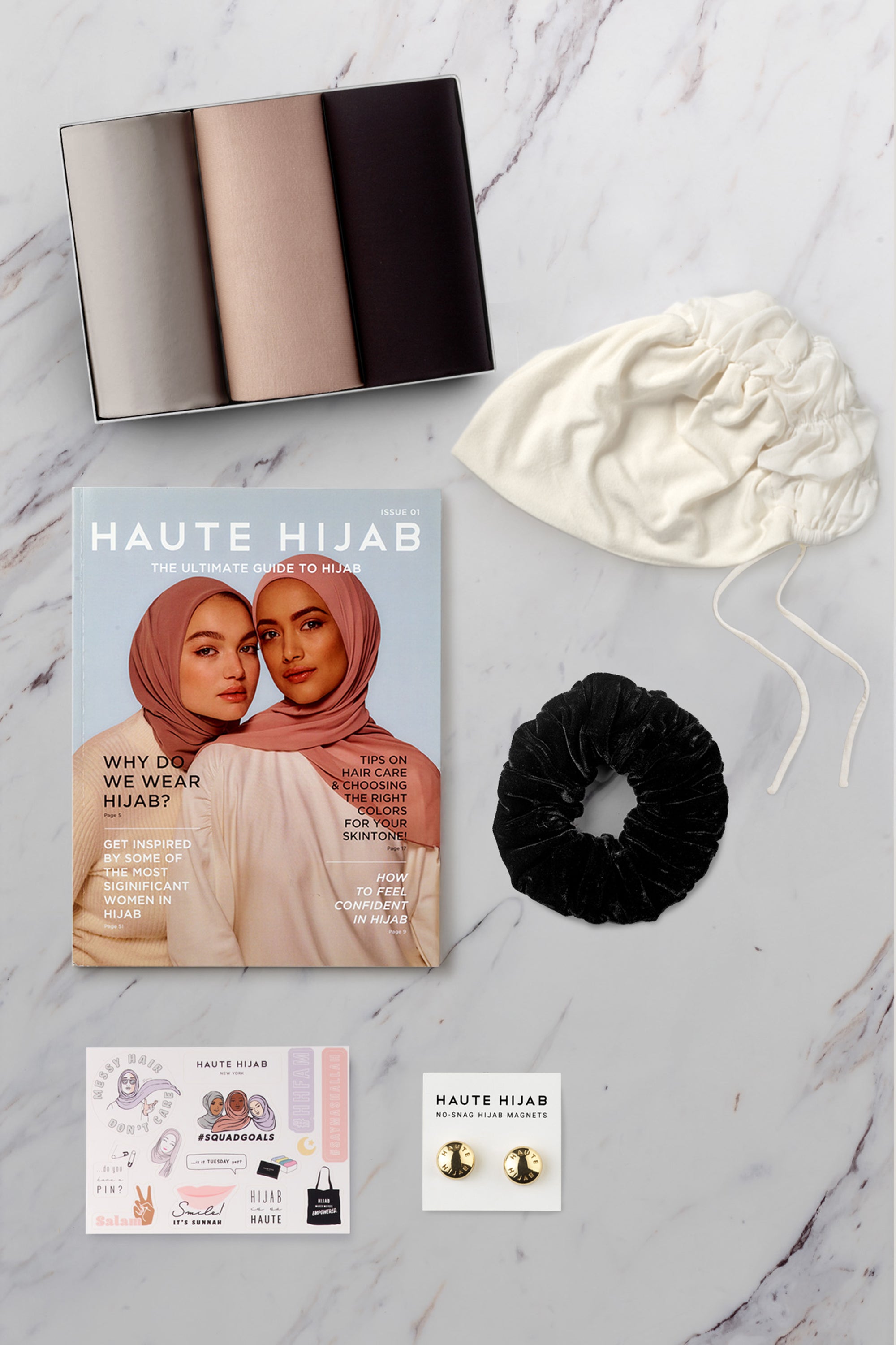 Hijab Sets - Jersey, Chiffon and Modal Hijab Bundles at Haute Hijab
