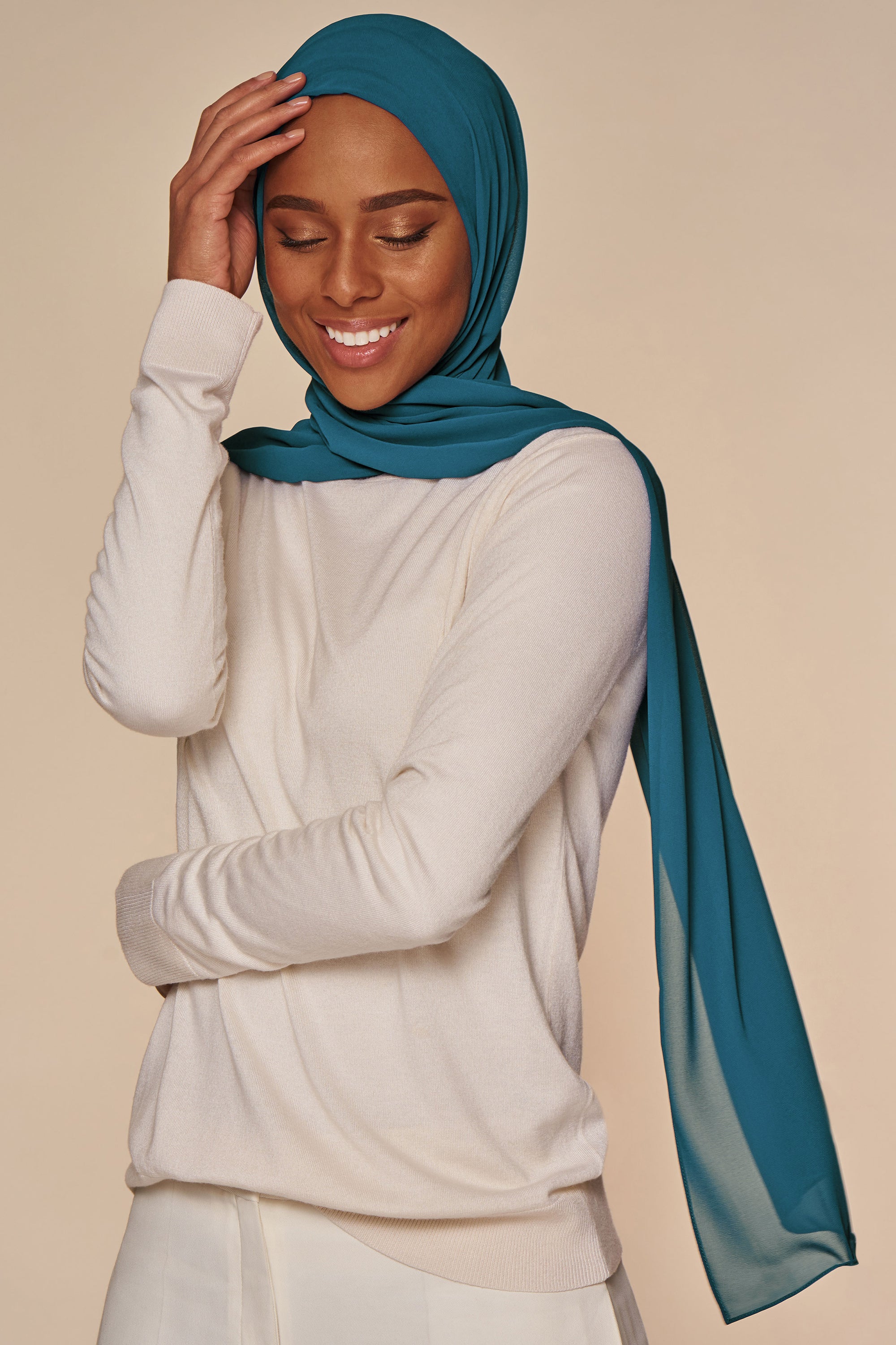 immora hijab chiffon exclusive