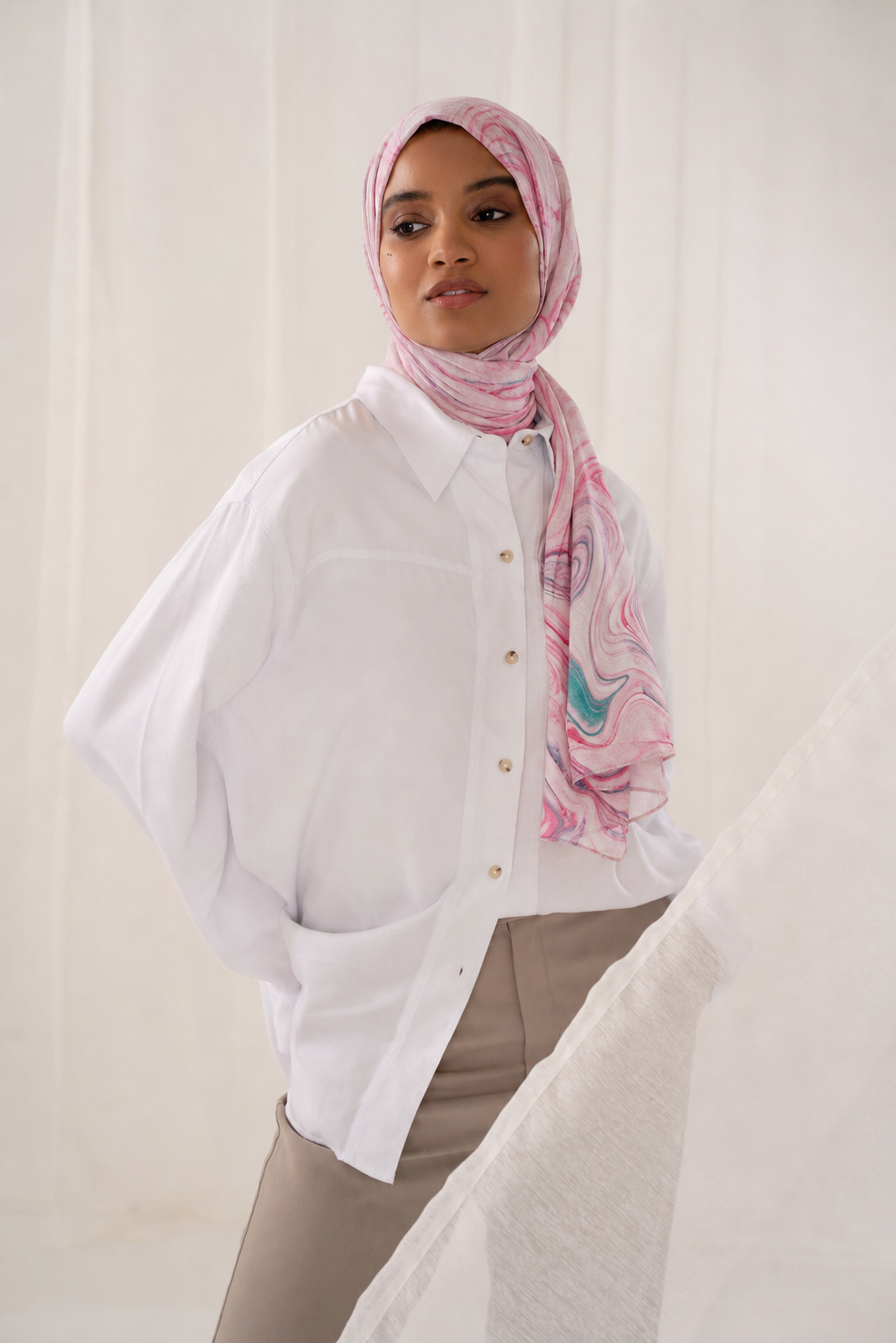 Lotus Lagoon Hijab