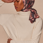 Bordeaux Bloom Hijab