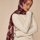 Bordeaux Bloom Hijab