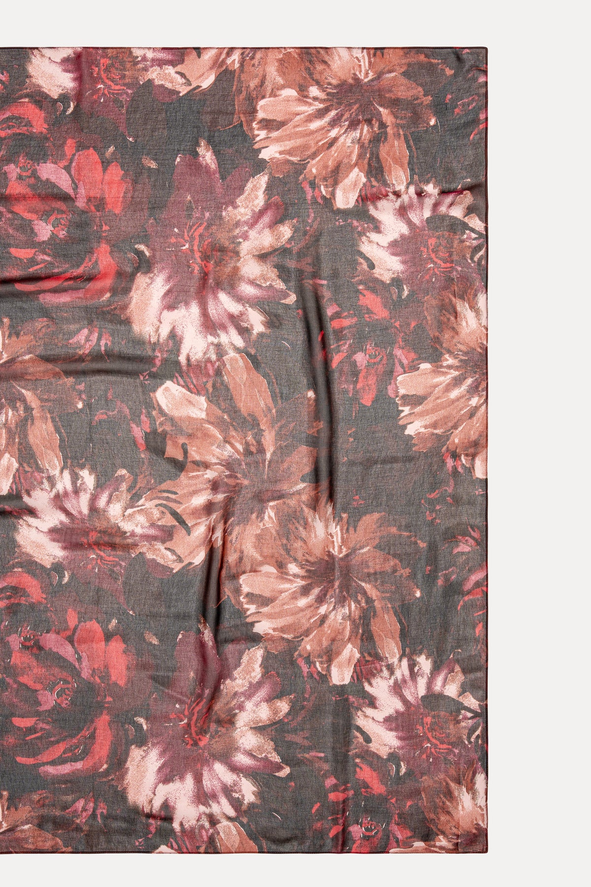 Bordeaux Bloom Hijab