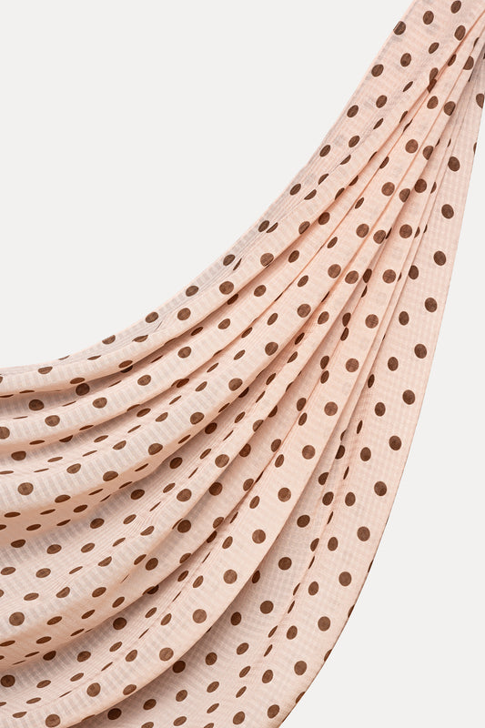 Mocha Dots Hijab