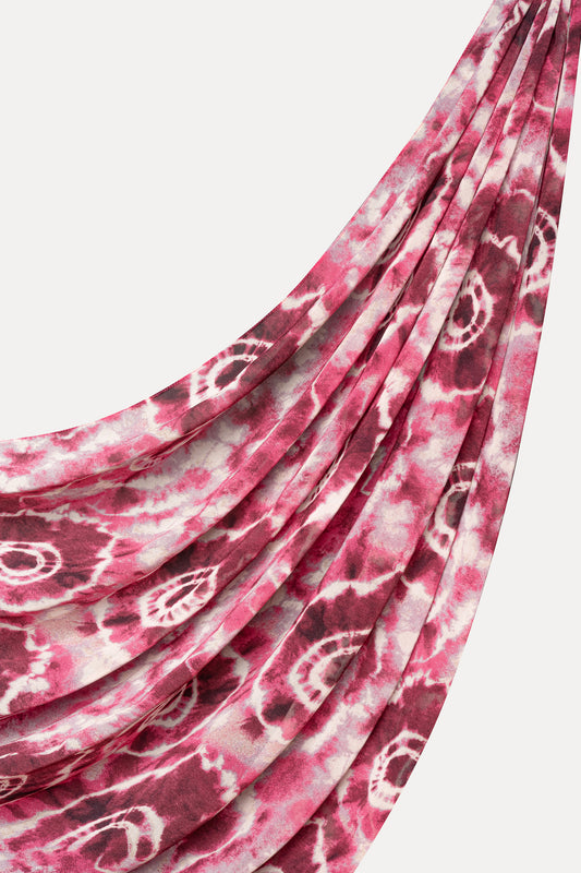 Raspberry Ripple Hijab