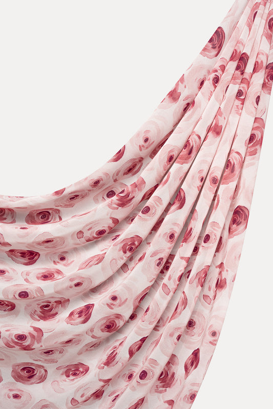 Strawberry Rose Hijab