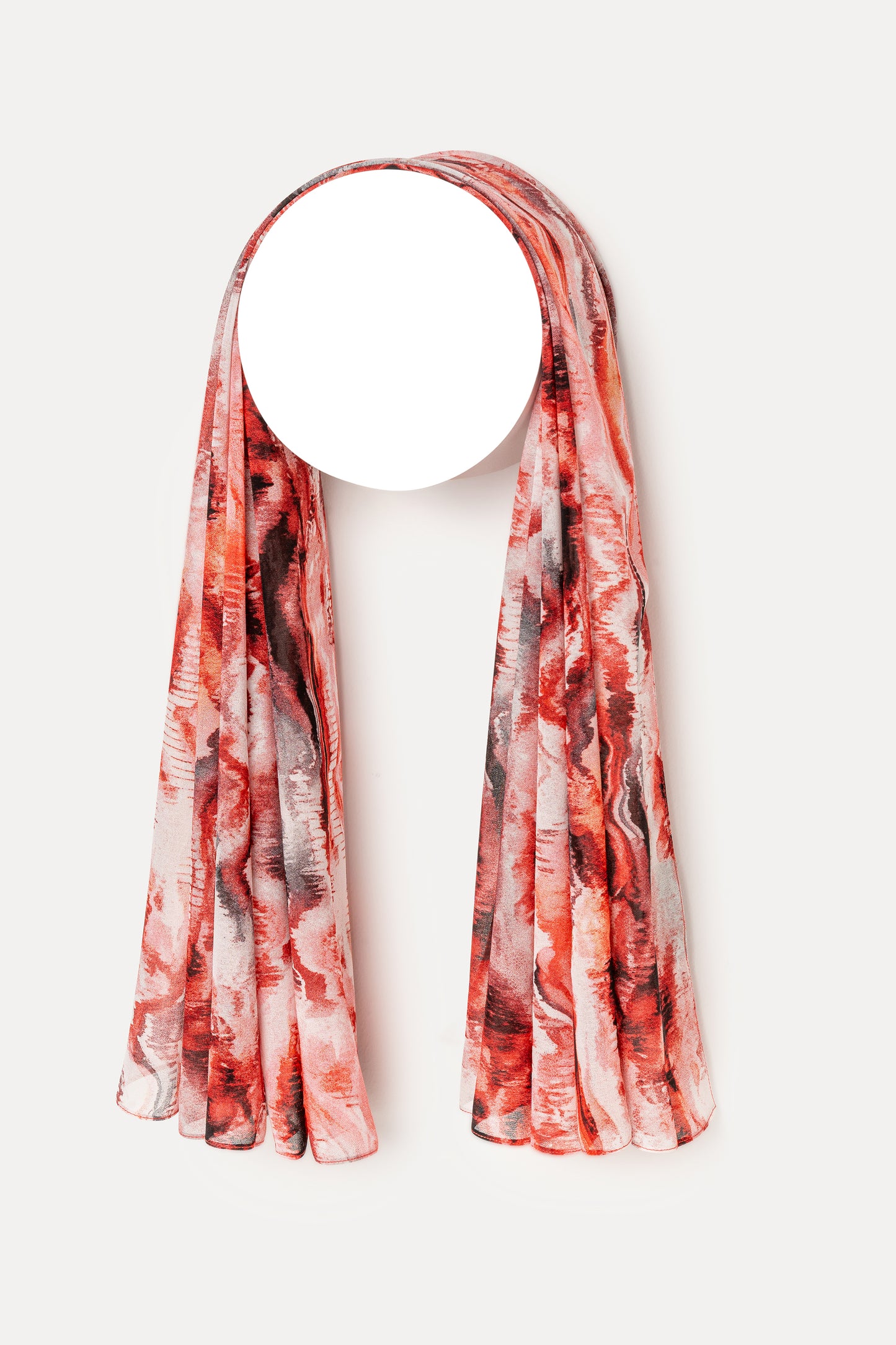Crimson Current Hijab