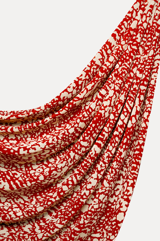 Saffron Silk Hijab