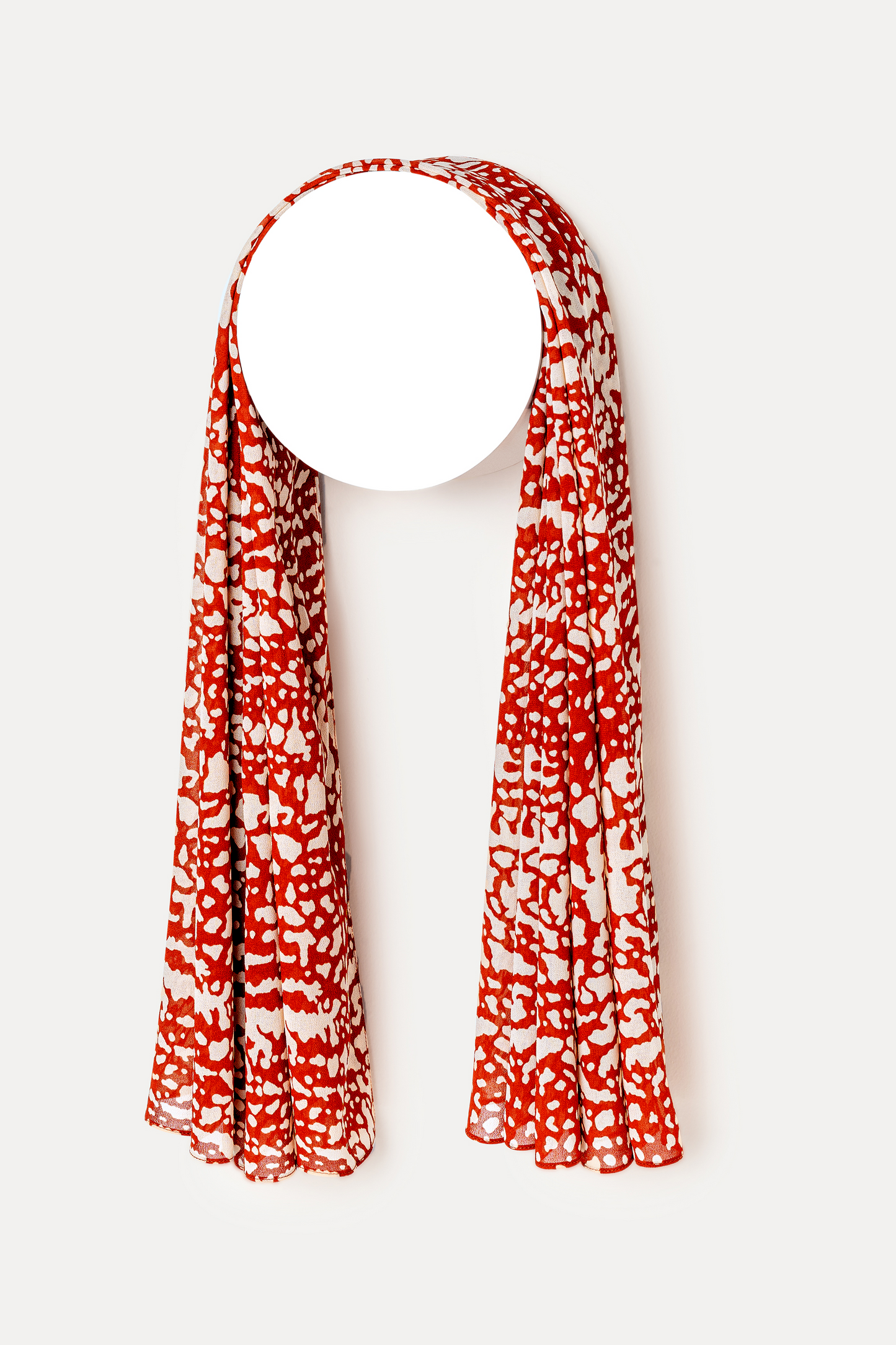 Saffron Silk Hijab