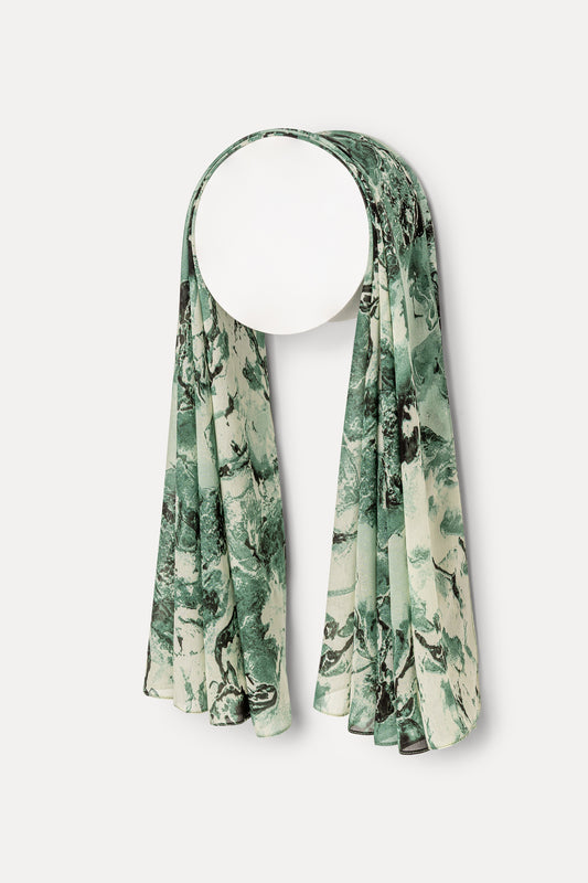 Emerald Mosaic Hijab