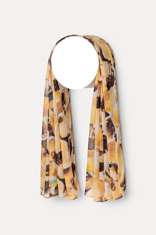 Golden Magnolia Hijab