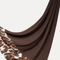Print-Edge Hijab - Espresso
