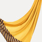 Print-Edge Hijab - Gold