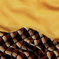 Print-Edge Hijab - Gold