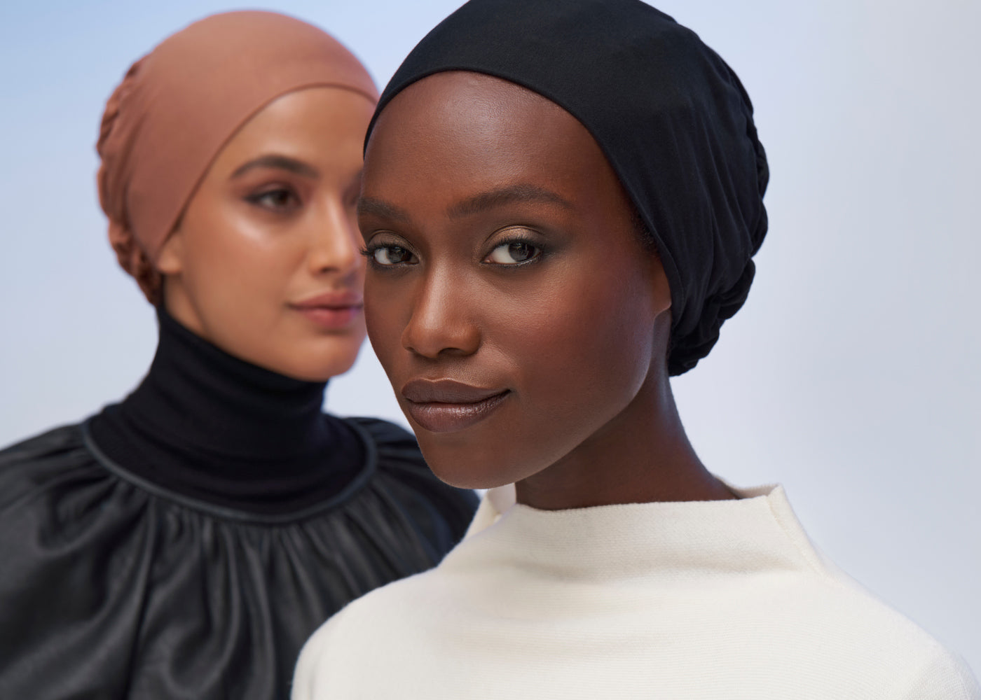 Haute Hijab Criss–Cross Underscarf - Mushroom