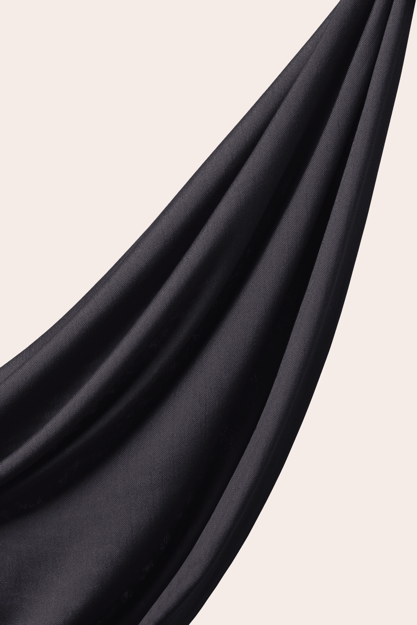 Bamboo Woven Hijab - Midnight Slate
