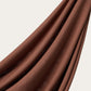 Bamboo Woven Hijab - Chestnut